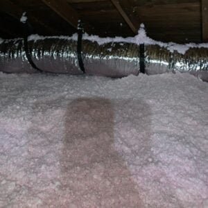 attic blown-in insulation