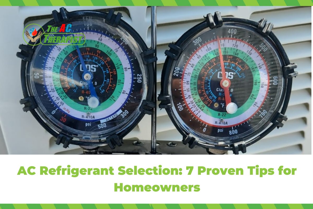 AC Refrigerant Selection: 7 Proven Tips for Homeowners