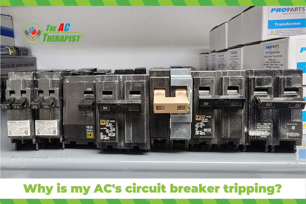 Why is my AC's circuit breaker tripping?