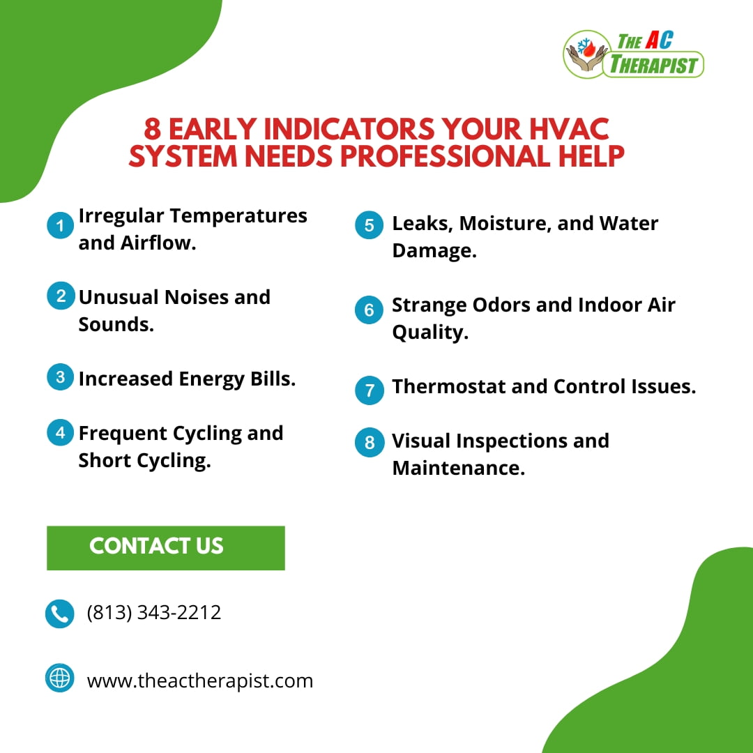 8 Early Indicators Your HVAC System Needs Professional Help