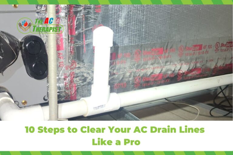 10 Steps To Clear Your AC Drain Lines Like A Pro