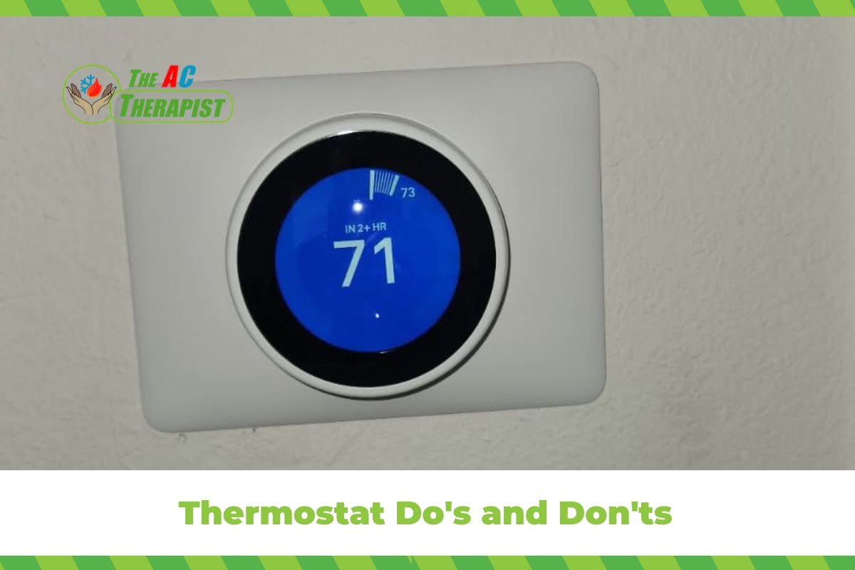 Thermostat Do's and Don'ts