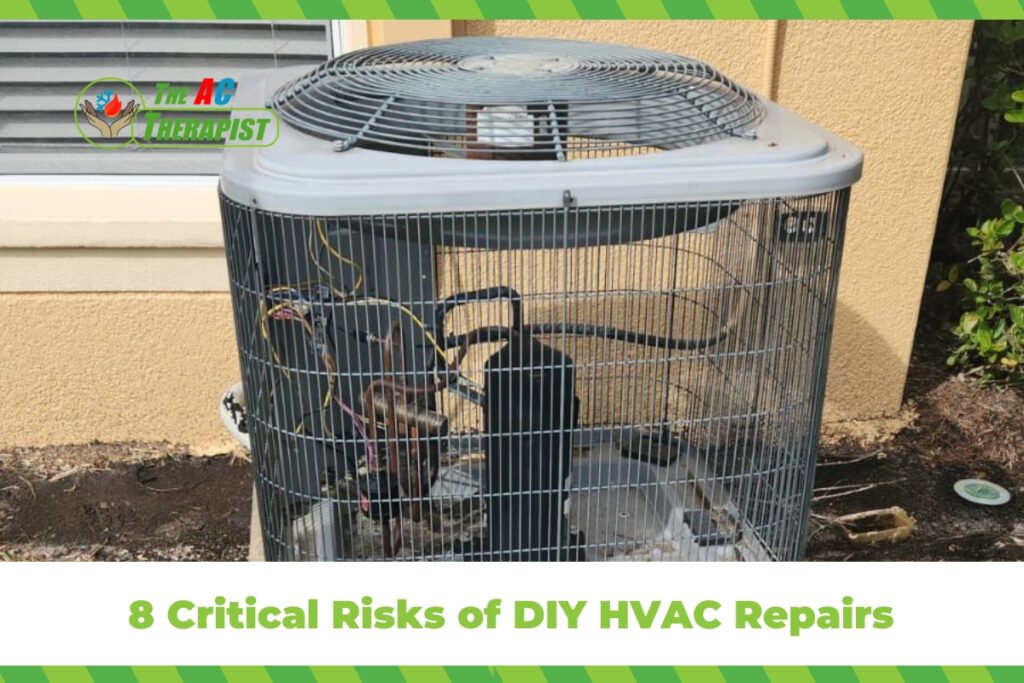 8 Critical Risks of DIY HVAC Repairs