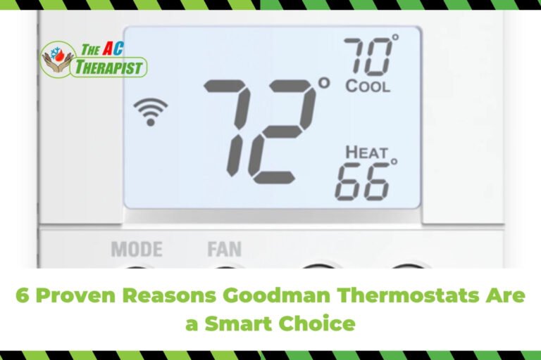 6 Proven Reasons Goodman Thermostats Are a Smart Choice