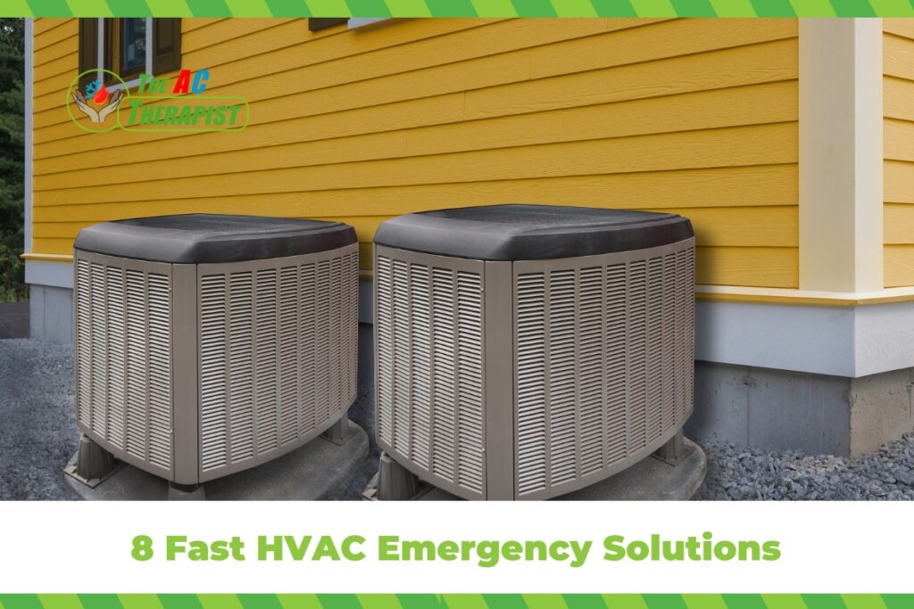 8 Fast HVAC Emergency Solutions